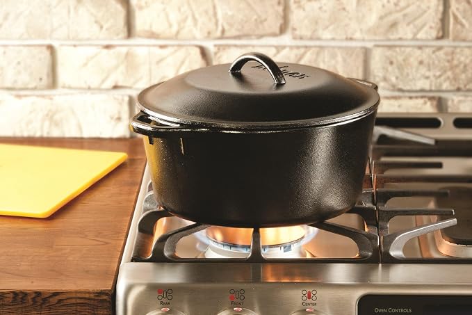 Lodge Cast Iron Dutch Oven - Image 3