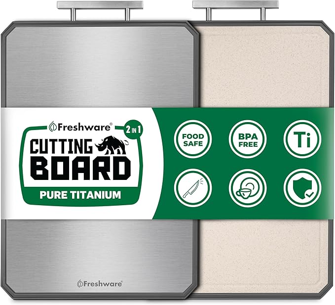 Freshware Titanium Cutting Board by Freshware