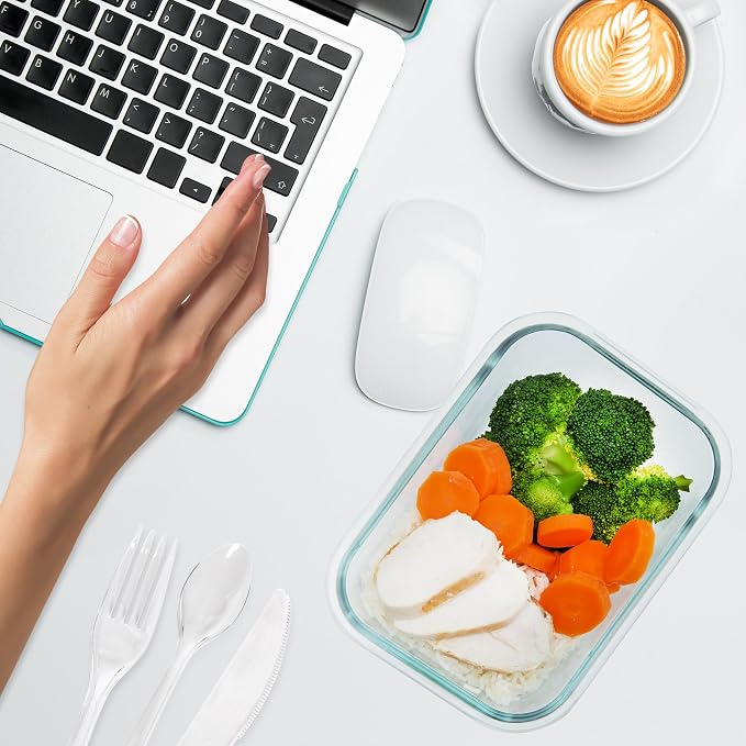 Prep Naturals Glass Meal Prep Containers - Image 9
