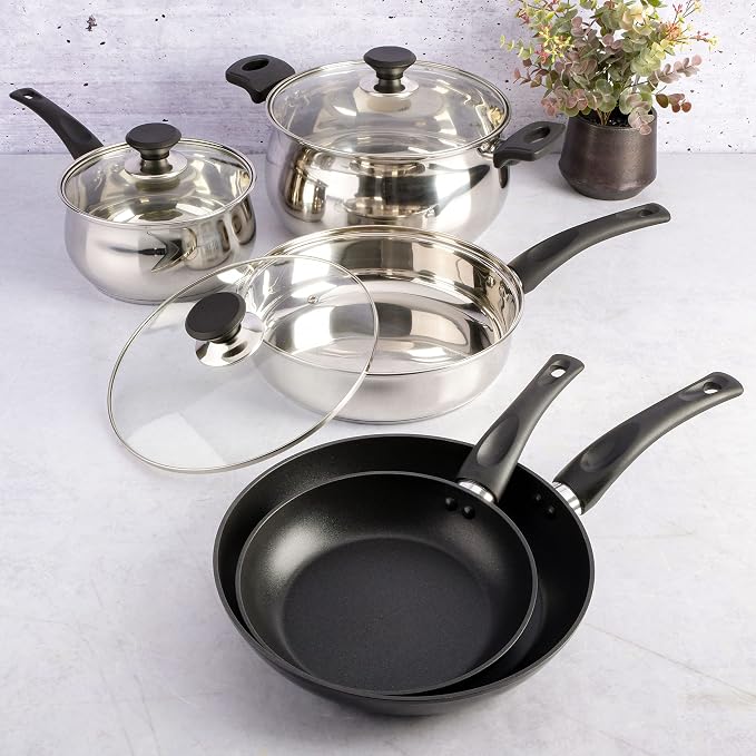 Gibson Home 95 Piece Kitchen in a Box Pots and Pans Cookware, Plates and Bowls - Image 2