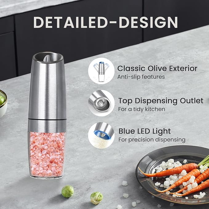 Battery Operated Salt And Pepper Grinder - Image 5