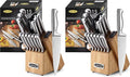 McCook® Knife Sets, German Stainless Steel Knife Block Sets by McCook