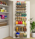 Mefirt 9-Tier Over The Door Pantry Organizer, Pantry Storage and Organization by Mefirt
