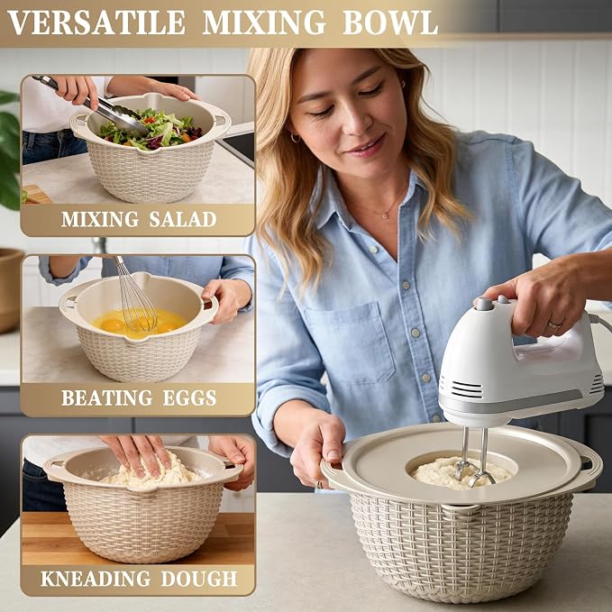 4-1 Colander with Bowl Set - Image 6
