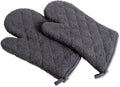 DII Basic Terry Collection 100% Cotton Quilted, Oven Mitt, Mineral Gray by DII