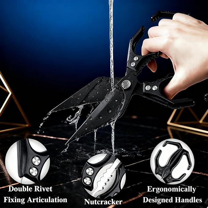 Multifunctional Heavy-Duty Kitchen Shears, Kitchen Shears - Image 5