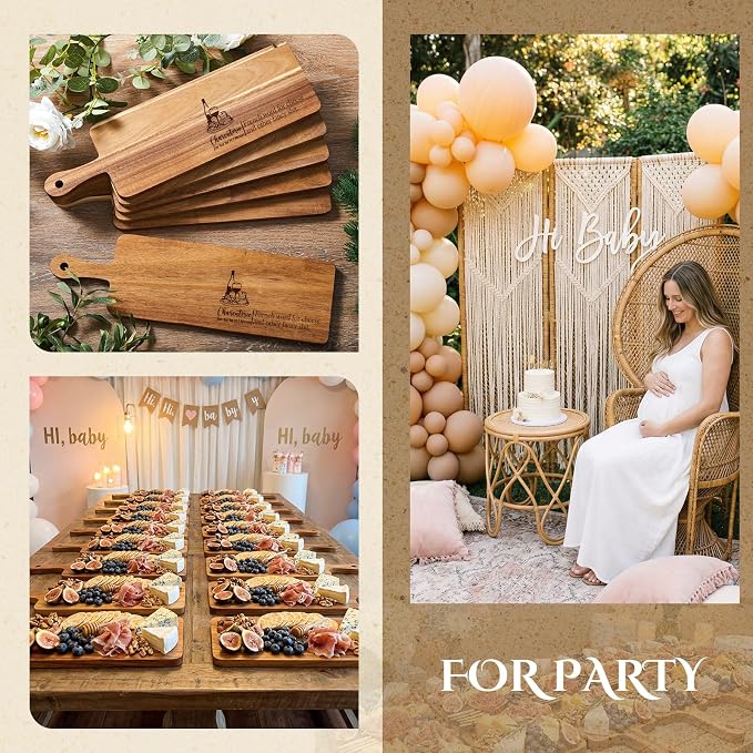 Nuenen 10 Pcs Wood Cutting Board - Image 5