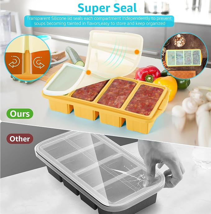 Ztomine Silicone Freezer Tray - Image 5
