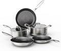 COOKER KING Stainless Steel 7PCS Cookware Set, Pots and Pans Set, Non Stick by cookerking