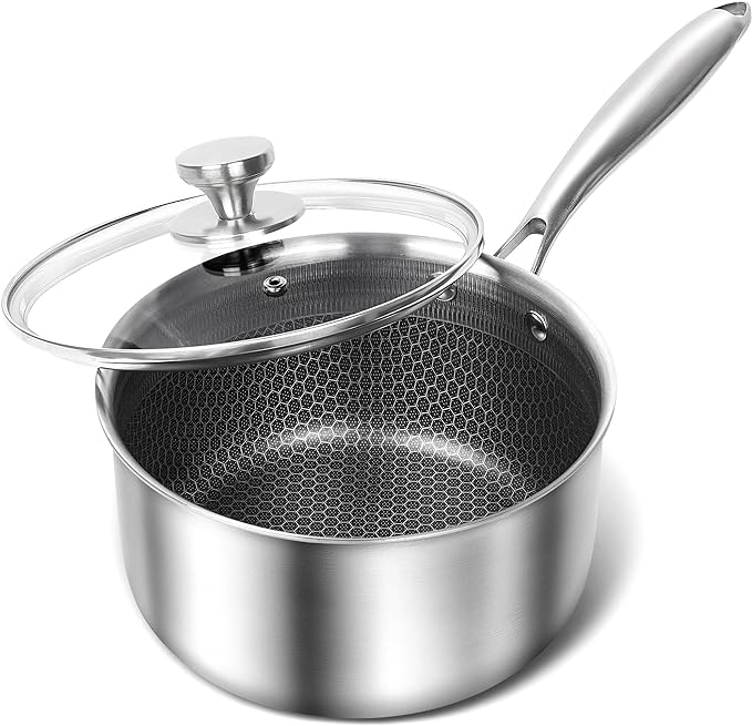 MICHELANGELO 3 Quart Saucepan by Michelangelo