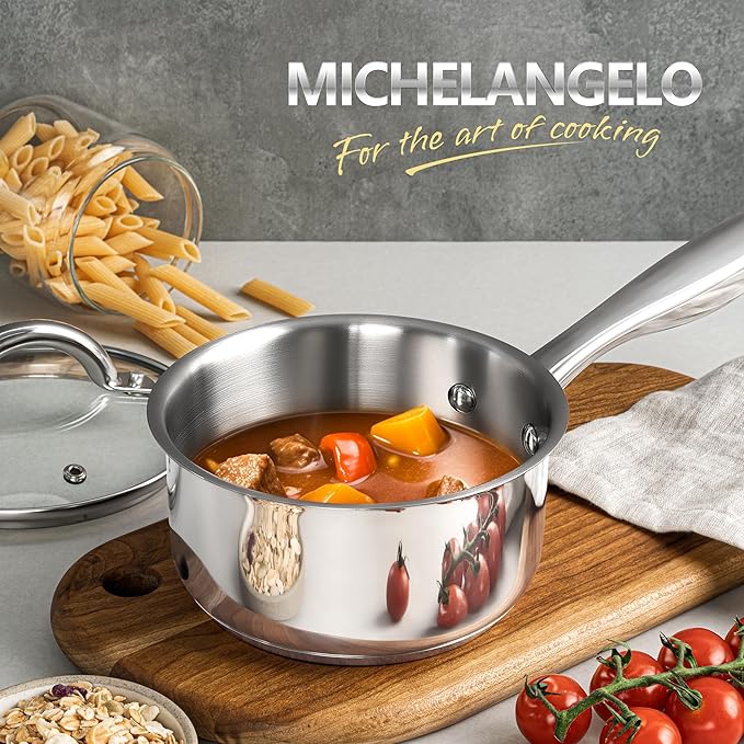 MICHELANGELO 1.5 QT Saucepan - Image 7