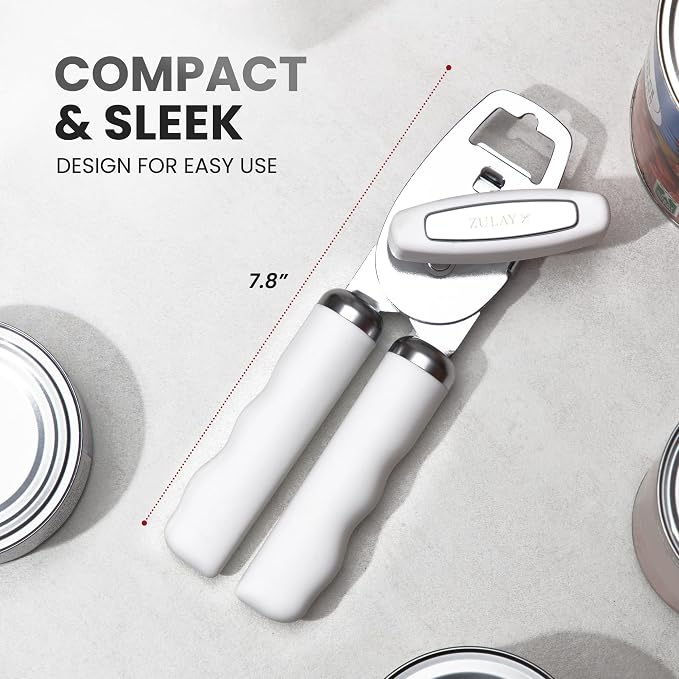 Zulay Kitchen Heavy Duty Stainless Steel Can Opener Manual - Image 2