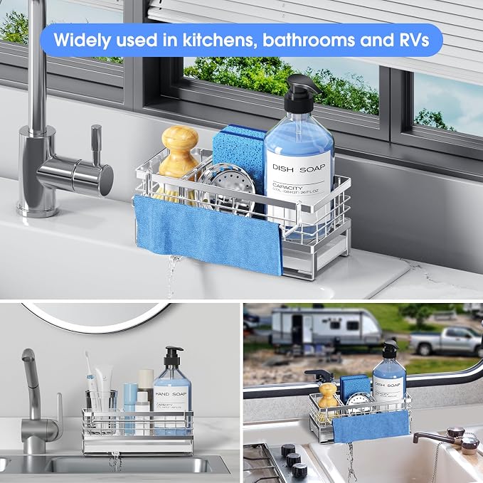 Kitchen Sink Sponge Holder - Image 8
