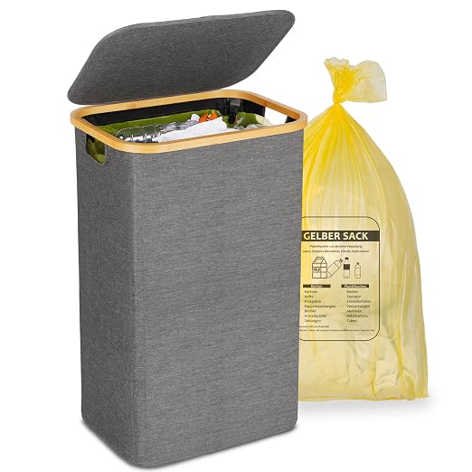 efluky Recycling Bin Holder 100L, 26 Gallon Trash Can by efluky