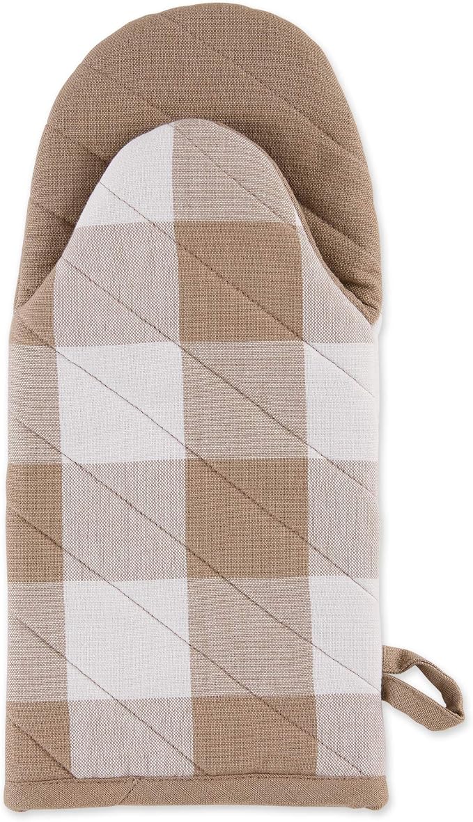 DII Buffalo Check Kitchen Collection, Classic Farmhouse Kitchen Set, Oven Mitt - Image 2