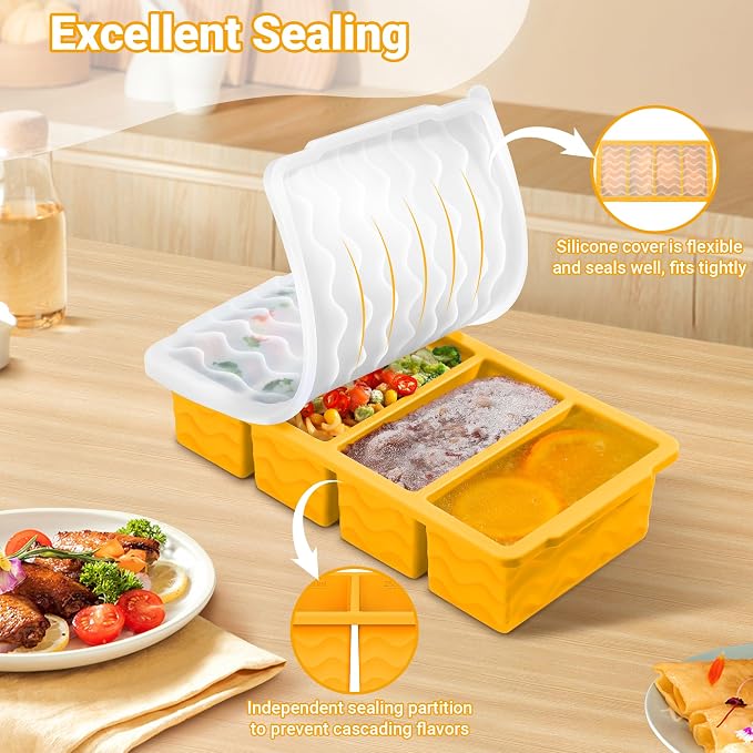 Doasuwish Silicone Freezer Tray - Image 5