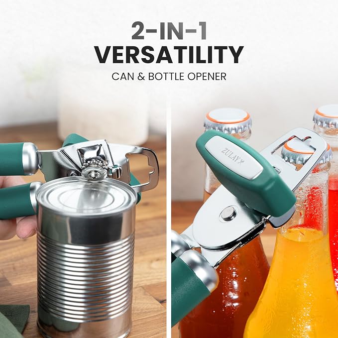 Zulay Kitchen Heavy Duty Stainless Steel Can Opener Manual - Image 7