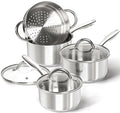 MICHELANGELO Saucepan Set 6pc by Michelangelo