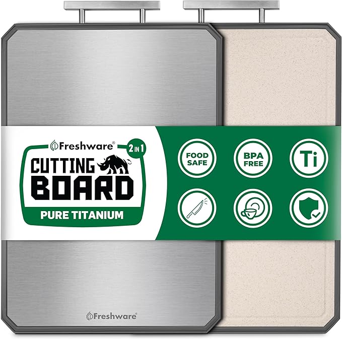 Freshware Titanium Cutting Board by Freshware