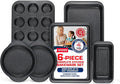 BAKKEN 6-Piece Kitchen Baking Pan Set by Unknown