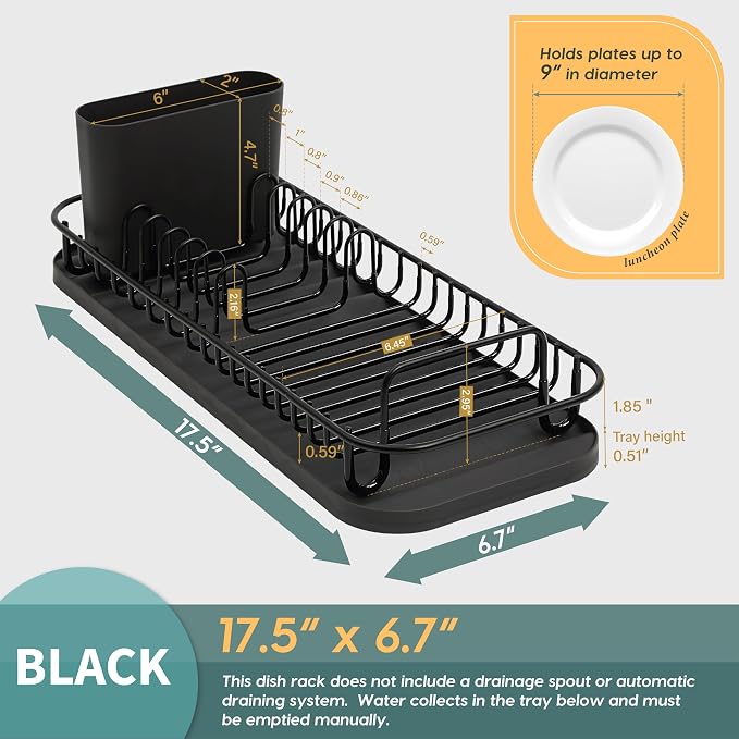 SunnyPoint 304 Stainless Steel NeverRust Compact Dish Drying Rack - Image 7