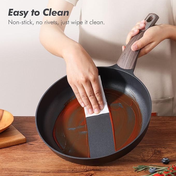SENSARTE Pots and Pans Set Non stick, Non toxic Healthy Induction Cookware Sets - Image 4