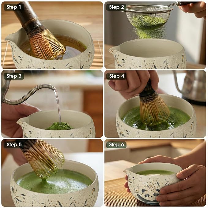 Matcha Whisk Set, 7-Piece Matcha Kit - Image 7