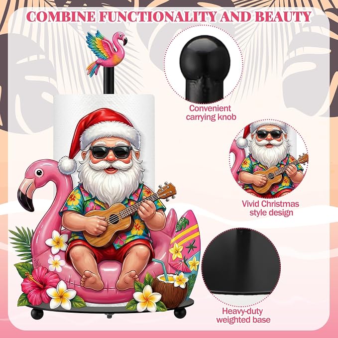 Thyle July Christmas Paper Towel Holder - Image 4