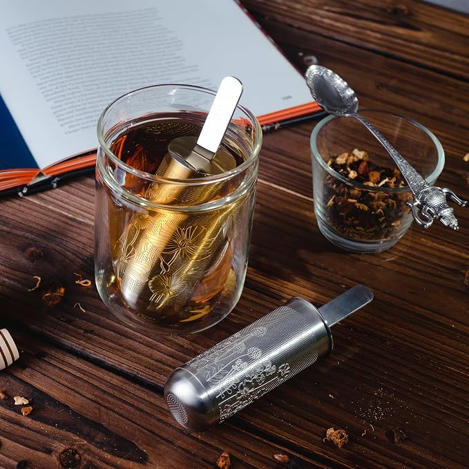 Tea Infuser Spoon For Loose Leaf Tea Stainless Steel Popsicle Tea Stick Tea - Image 8