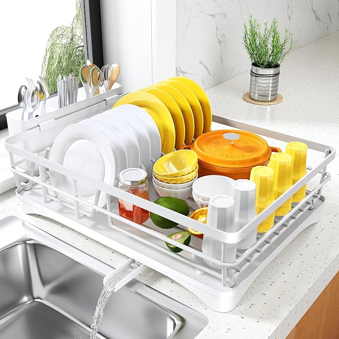 SNTD Dish Drying Rack for Kitchen Counter by SNTD