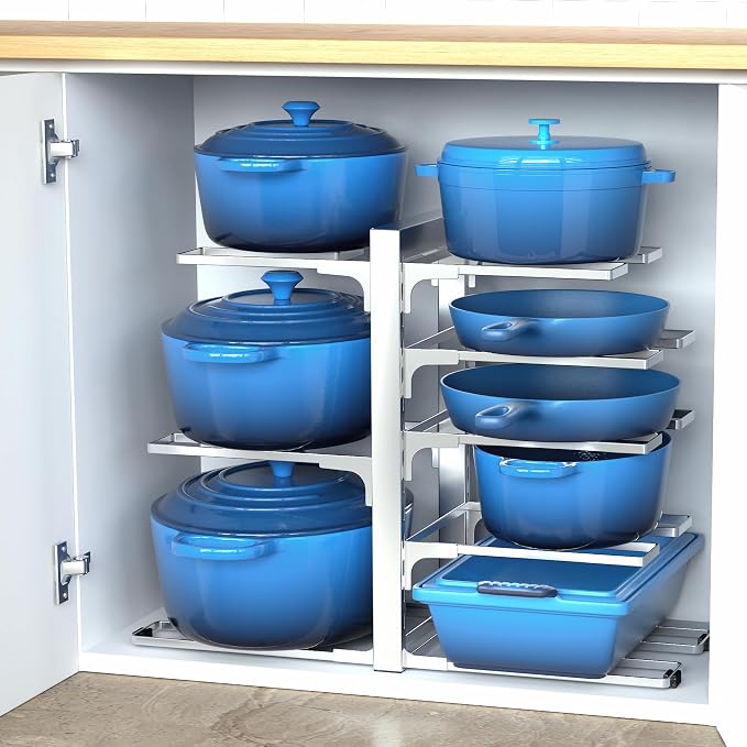 ORDORA Pots and Pans Organizer Rack - Image 8