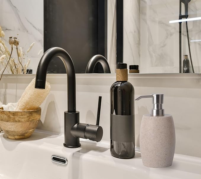 Clasin Home Sandstone Textured Resin Soap Dispenser - Image 3