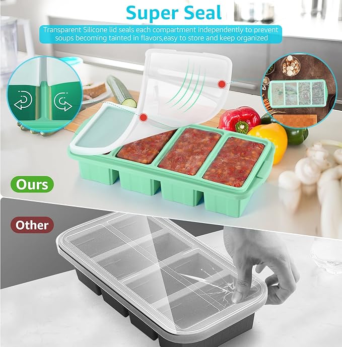 Ztomine Silicone Freezer Tray - Image 5