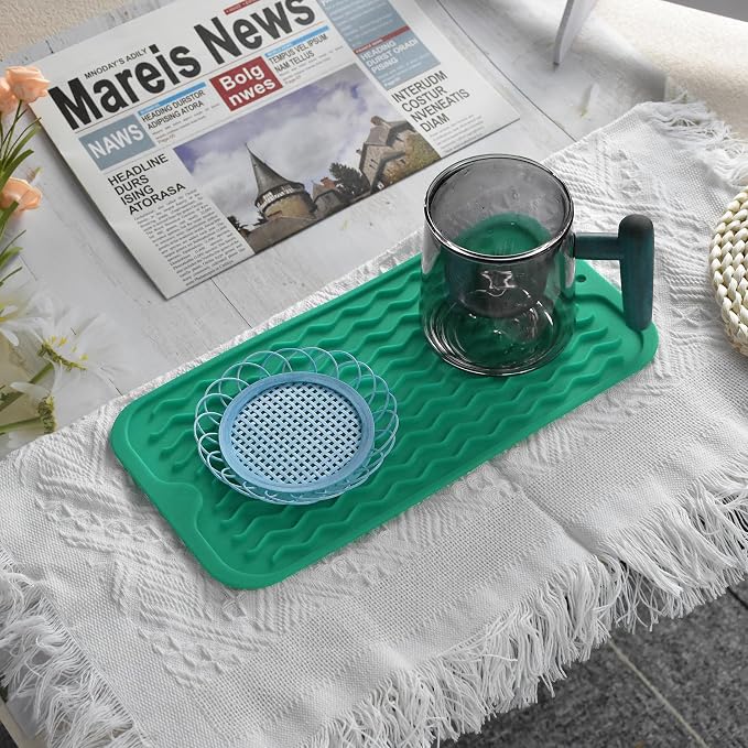 Silicone Dish Drying Mat for Multiple Usage, Easy clean, Eco-friendly, - Image 5