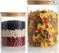 HomArtist Extra Large Glass Flour and Sugar Storage Containers by HomArtist