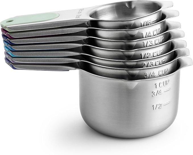 Spring Chef Magnetic Stainless Steel Measuring Cups, Kitchen Tools - Image 8
