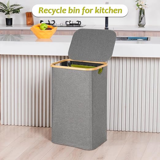 efluky Recycling Bin Holder 100L, 26 Gallon Trash Can - Image 7