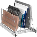 Pull Out Organizer for Bakeware, Cutting Board and Trays, 12.5”W x