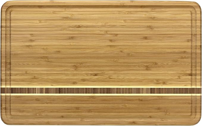 Totally Bamboo Dominica Large Cutting Board by TotallyBamboo