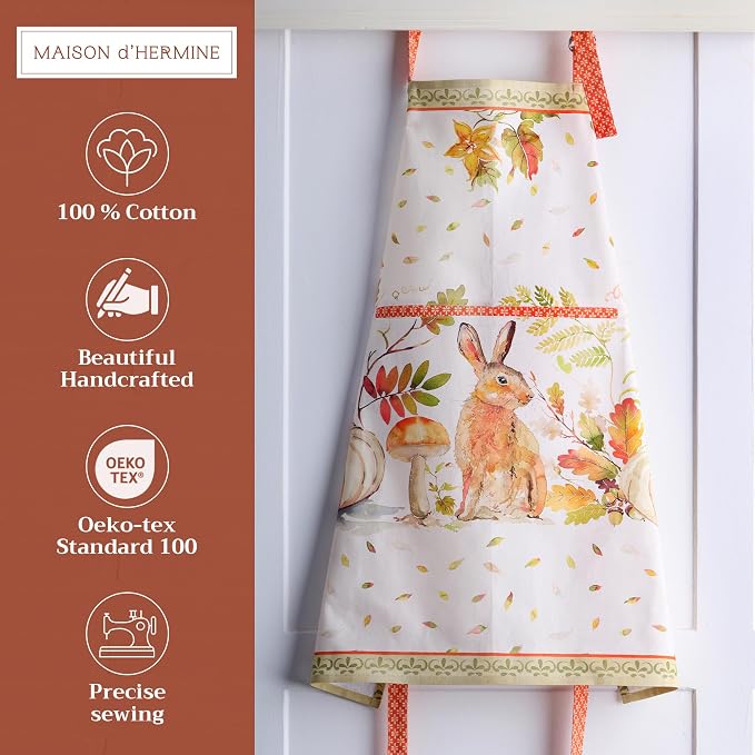 Maison d' Hermine 100% Cotton Apron - Image 2