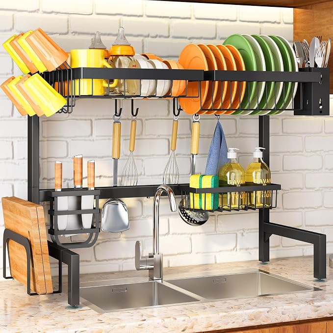 SNTD Over The Sink Dish Drying Rack by SNTD