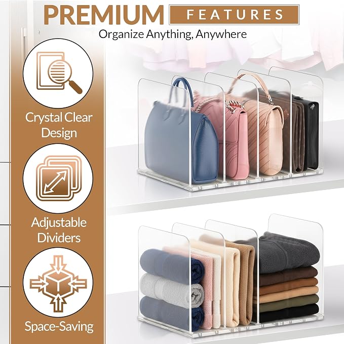 Adjustable Bag & Purse Organizer - Image 2