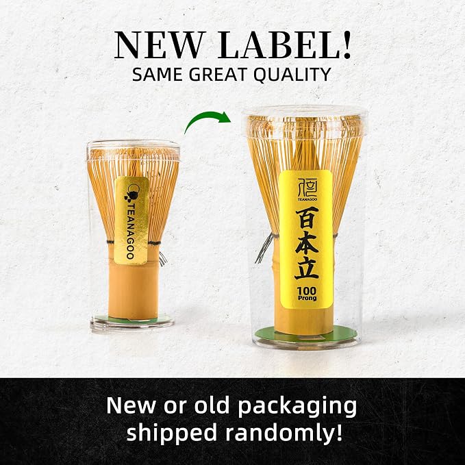 TEANAGOO Matcha Whisk Set, 6-PCS Traditional Starter Set, 100 Prongs Whisk - Image 8
