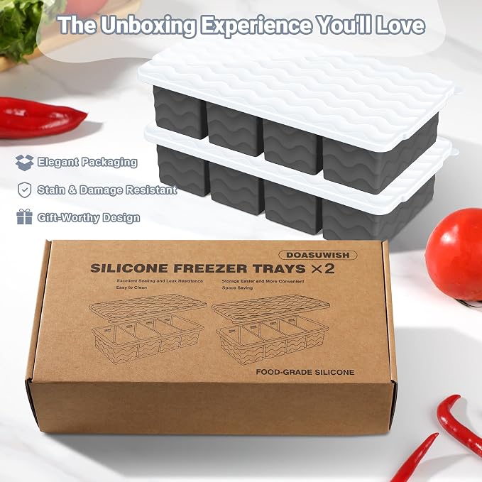 Doasuwish Silicone Freezer Tray - Image 7