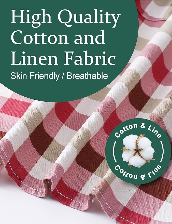 Cozy Adjustable Cross Back Aprons - Image 4