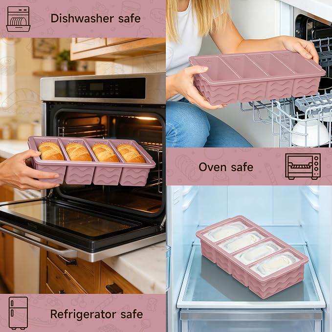 3-Pack Silicone Freezer Trays - Image 5