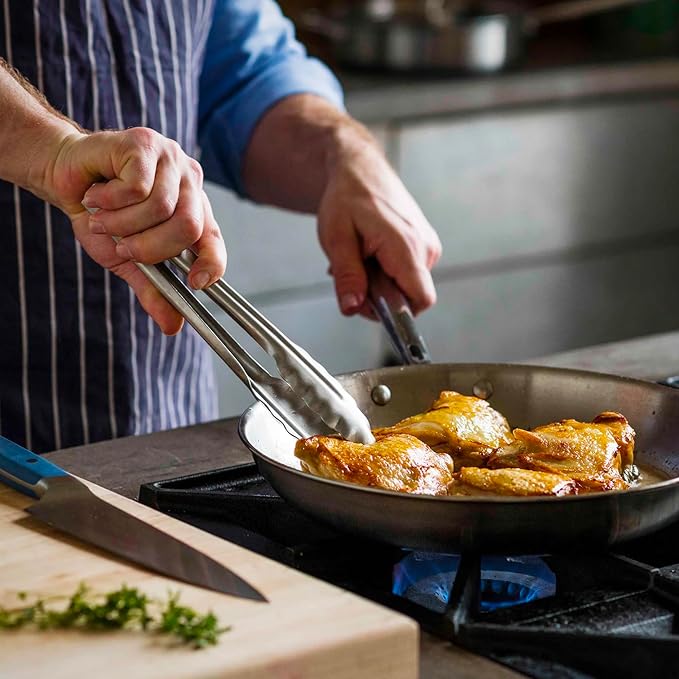 Misen 5-Ply Stainless Steel 10" Frying Pan - Image 9