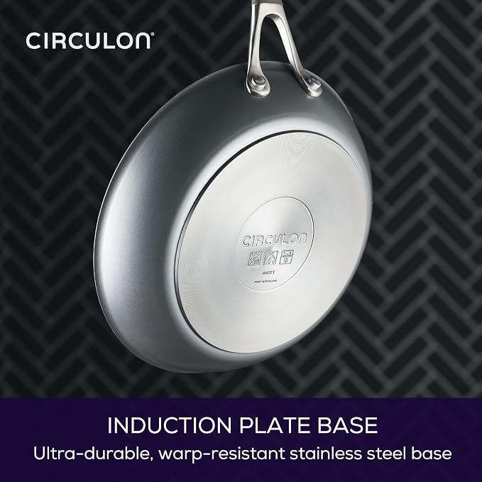Circulon A1 Series with ScratchDefense Nonstick Induction Frying Pan Set - Image 7