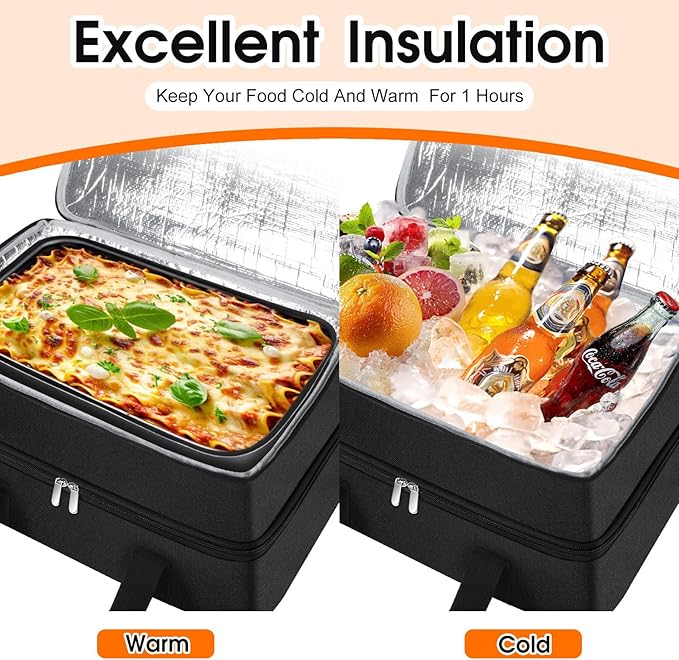 Double Insulated Casserole Carrier, Portable Casserole Carrier - Image 4