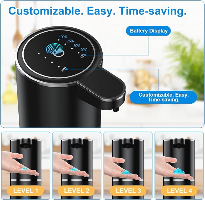 Fantictas Automatic Soap Dispenser Touchless Automatic Liquid Soap Dispenser 4 - Image 3